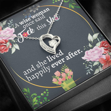 Divorcee Forever Love Necklace - Love You This Much